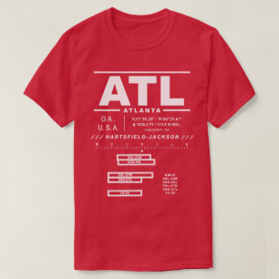 Atlanta International Airport ATL T-shirt