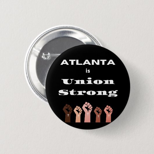 Atlanta is een sterke Button van de Unie (Voorkant /achterkant)