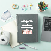 Atlanta is een sterke Sticker van de Unie (iPad Cover)