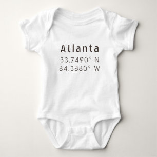 Atlanta Latitude en Lengtegraad Romper