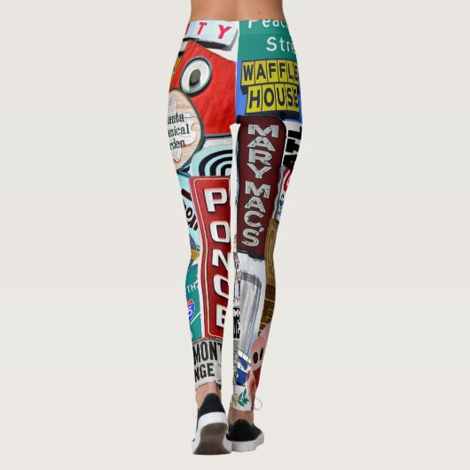 Atlanta Leggings, Atlanta Gifts, Leggings (Achterkant)