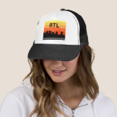 Atlanta met 8 bits Skyline ATL Trucker Pet (In situ)