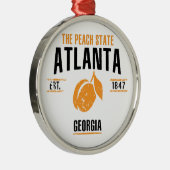 Atlanta Metalen Ornament (Rechts)