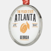 Atlanta Metalen Ornament (Links)