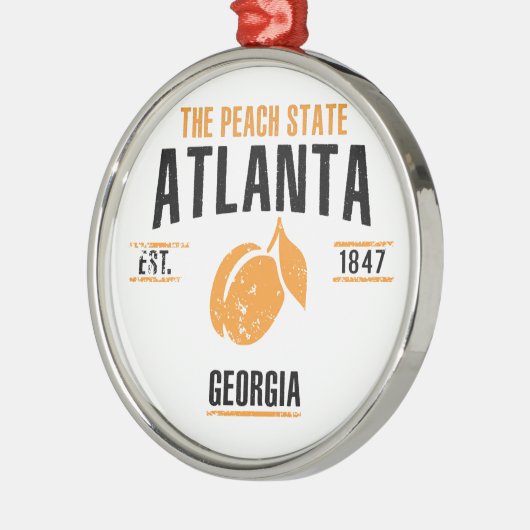 Atlanta Metalen Ornament (Links)