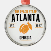 Atlanta Metalen Ornament (Voorkant)