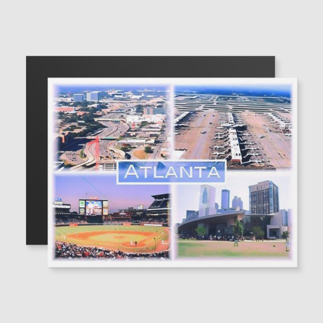 Atlanta - Mosaic - Usa - (Voorkant / Achterkant)