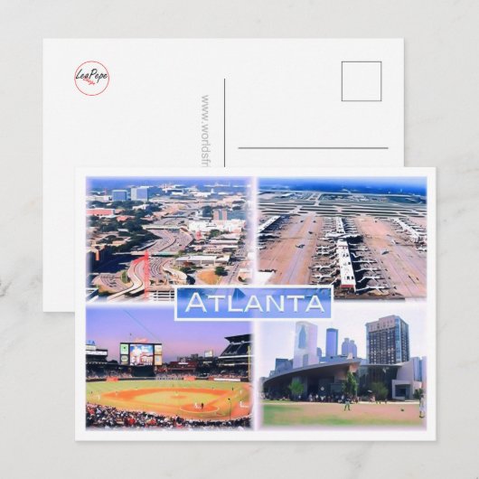 Atlanta - Mosaic - Verenigde Staten - Briefkaart (Voorkant / Achterkant)