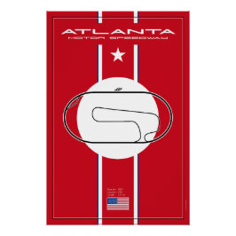 Atlanta Motor Speedway Perfect Poster