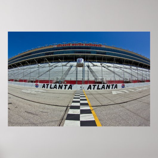 Atlanta Motor Speedway Poster (Voorkant)