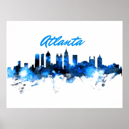 Atlanta ontwerp poster (Voorkant)