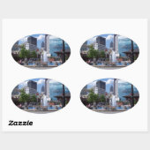 Atlanta Ovale Sticker (Vel)