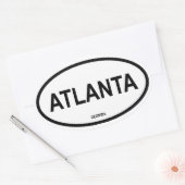 ATLANTA OVALE STICKER (Envelop)