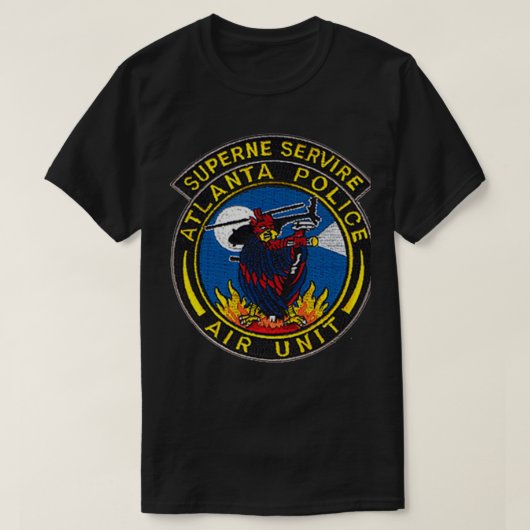 Atlanta Police Air Unit T-shirt (Design voorkant)