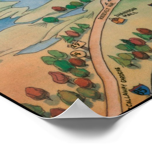 Atlanta Poster (Hoek)