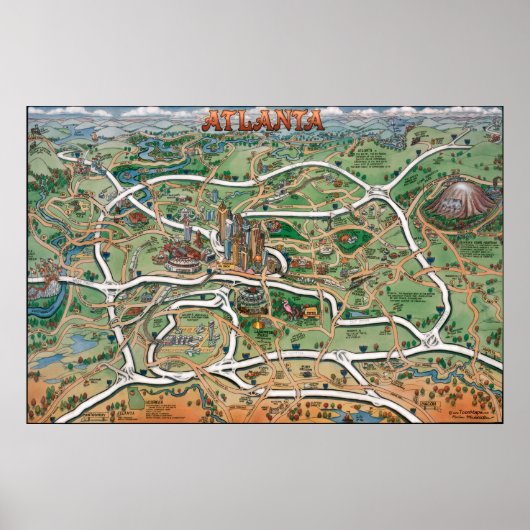 Atlanta Poster (Voorkant)
