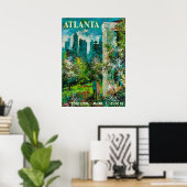 ATLANTA POSTER (Thuiskantoor)