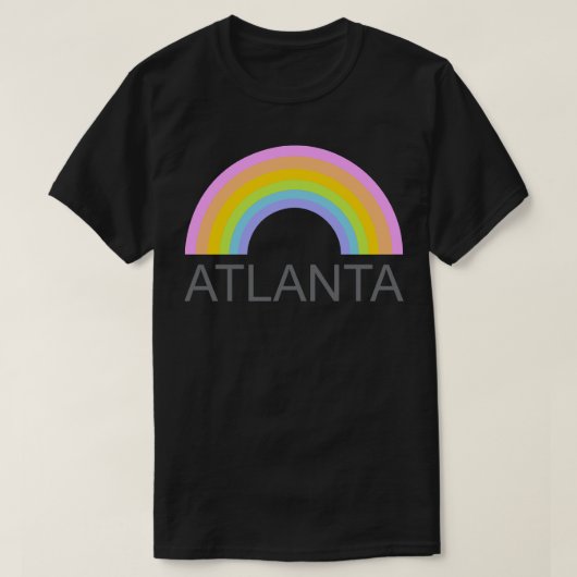 Atlanta Rainbow T-shirt (Design voorkant)