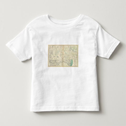 Atlanta-Savannah march Kinder Shirts (Voorkant)