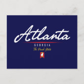 Atlanta Script Briefkaart (Voorkant)