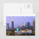 Atlanta Skyline (1) Briefkaart (Voorkant / Achterkant)