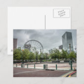 Atlanta Skyline Briefkaart (Voorkant / Achterkant)