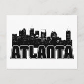 Atlanta Skyline Briefkaart (Voorkant)