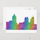 Atlanta skyline briefkaart (Voorkant / Achterkant)
