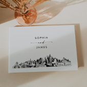 Atlanta Skyline bruiloft gastenboek