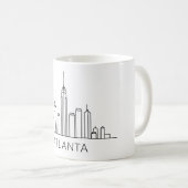 Atlanta Skyline – Cityscape Design Koffiemok (Voorkant rechts)