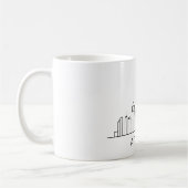 Atlanta Skyline – Cityscape Design Koffiemok (Links)