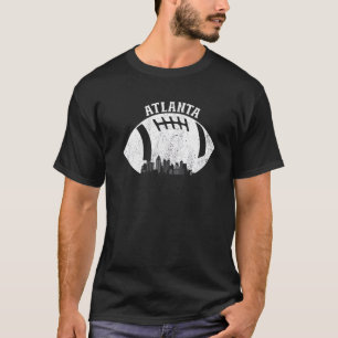 Atlanta Skyline Football Fan Atlanta Footb T-shirt