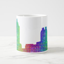 Atlanta skyline grote koffiekop