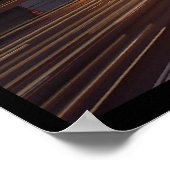 Atlanta Skyline in Dusk Poster (Hoek)