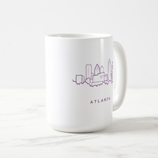 Atlanta Skyline Koffiemok (Voorkant rechts)