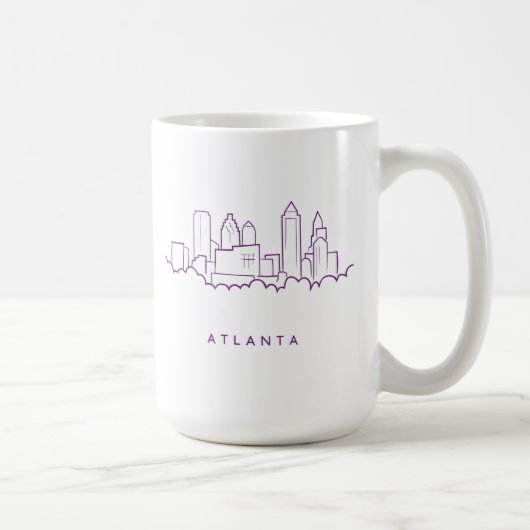 Atlanta Skyline Koffiemok (Rechts)