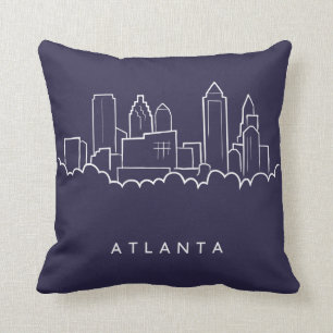 Atlanta Skyline Kussen