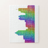 Atlanta skyline legpuzzel (Verticaal)