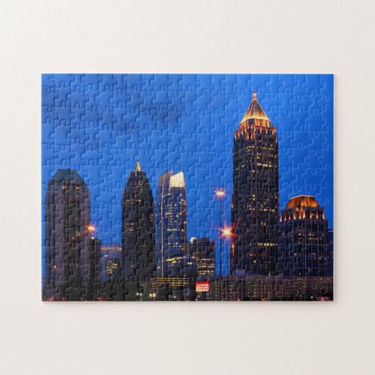 Atlanta Skyline Legpuzzel (Horizontaal)