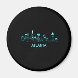 Atlanta Skyline Magneet
