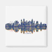 Atlanta Skyline Magneet (Voorkant)