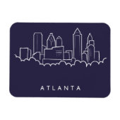 Atlanta Skyline Magneet (Horizontaal)