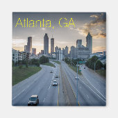 Atlanta Skyline Magnet (Voorkant)
