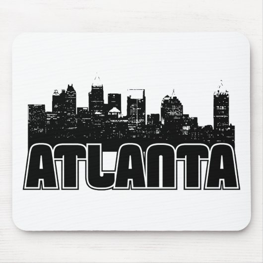 Atlanta Skyline Muismat (Voorkant)