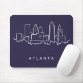 Atlanta Skyline Muismat (Met muis)