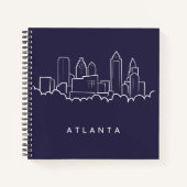 Atlanta Skyline Notitieboek (Voorkant)