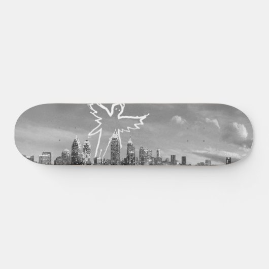 Atlanta Skyline Persoonlijk Skateboard (Horizontaal)
