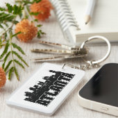 Atlanta Skyline Sleutelhanger (Voorkant Rechts)