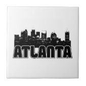 Atlanta Skyline Tegeltje (Voorkant)