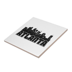 Atlanta Skyline Tegeltje